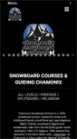 Mobile Screenshot of chamonixsnowboardschool.com